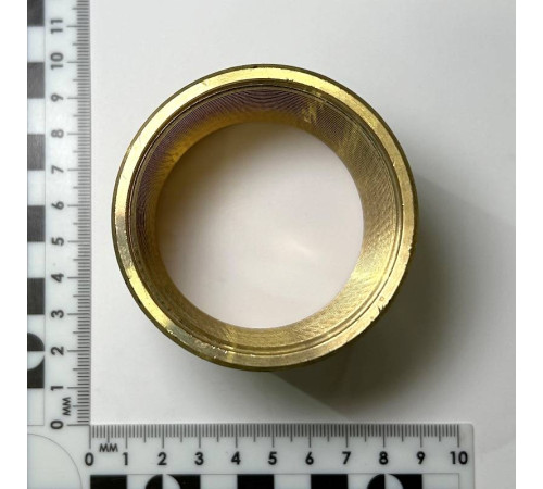 Муфта резьбовая LD Pride DN50 2 дюйма ВР-ВР латунь LD.65.502.50