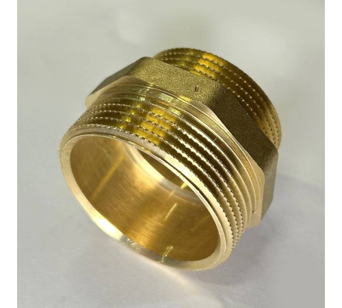 Ниппель редукционный LD Pride 1 1/2 x 1 1/4 латунь LD.65.503.40х32