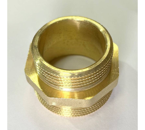 Ниппель редукционный LD Pride 1 1/2 x 1 1/4 латунь LD.65.503.40х32