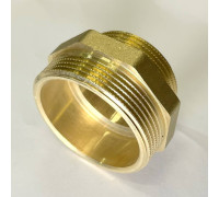 Ниппель редукционный LD Pride 2 x 1 1/2 латунь LD.65.503.50х40