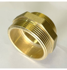 Ниппель редукционный LD Pride 2 x 1 1/2 латунь LD.65.503.50х40