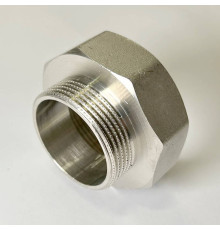 Переход резьбовой LD Pride никелированная латунь 2 ВР х 1 1/2 НР LD.67.509.50х40