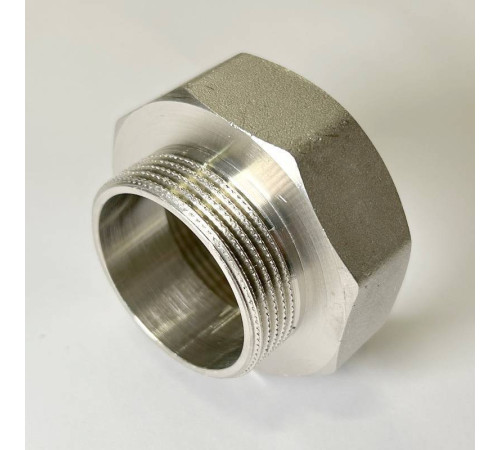 Переход резьбовой LD Pride никелированная латунь 2 ВР х 1 1/2 НР LD.67.509.50х40