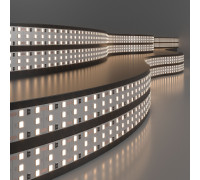 Лента светодиодная 360 LED 26 Вт IP20 трехрядная 3300К теплый белый, 5м 2835 24V 360Led 26W IP20