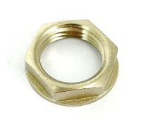 Контргайка с бортиком LD Pride 1/2 никелированная LD.67.508.15