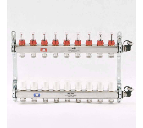 Коллекторная группа Uni-Fitt 415S 1 x 3/4 EK 9 выходов 450I4309