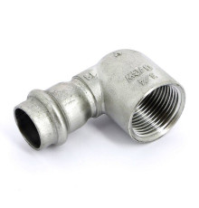 Угол 90° пресс-В компактный нержавеющая сталь Viega Sanpress Inox 18х3/4 437008