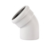 Отвод для бесшумной канализации Ostendorf Skolan Safe 45° 50 мм 332120
