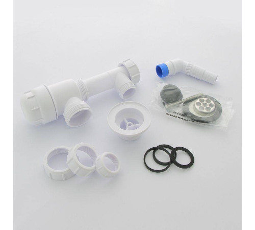 Сифон McAlpine бутылочный 1 1/4 x 32 мм с выпуском 60 мм и адаптером MRW240WM