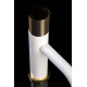 Смеситель для раковины Boheme Stick White Diamond Gold 121-WG