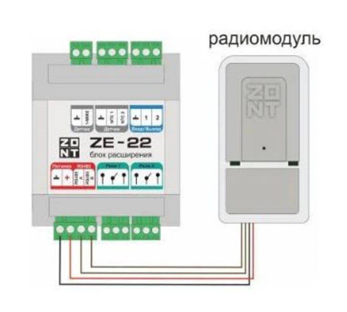 Блок расширения ZONT ZE-22 для контроллера H2000+ PRO ML00005703