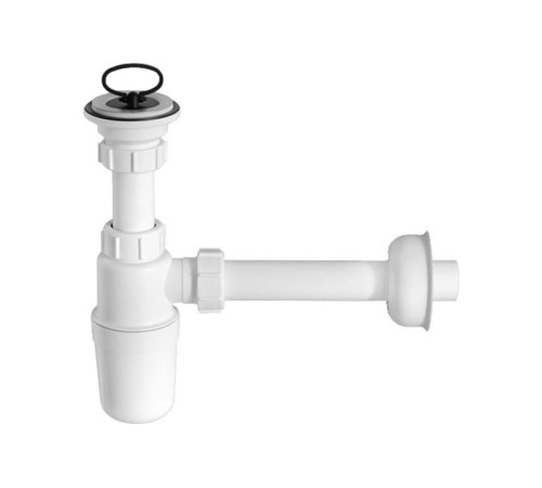 Сифон McAlpine бутылочный 1 1/4 x 32 мм с выпуском 60 мм выход 32 мм MRW1