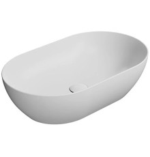 Раковина-чаша накладная GSI Pura 600х370 мм белый матовый 883409