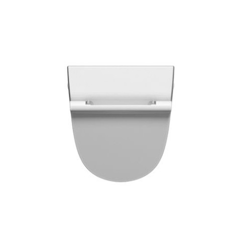 Крышка для писсуара GSI Community 310х350 мм белая глянцевая MSORS11