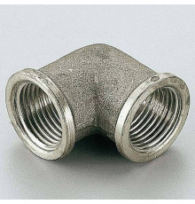 Угольник латунный никелированный Tiemme 1х3/4 ВР-ВР 1500392