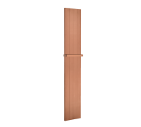 Полотенцесушитель электрический Boheme Flat с перекладиной матовая медь 725-CB