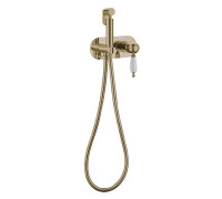 Гигиенический душ Boheme Medici со смесителем бронза 424