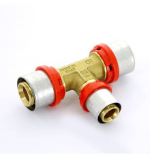 Тройник пресс Tiemme 26х20х26 мм 1650017