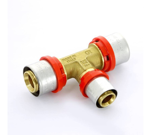 Тройник пресс Tiemme 26х20х26 мм 1650017