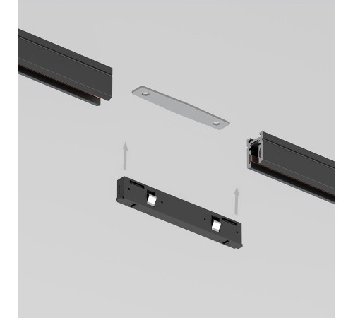 Mini Magnetic Прямой коннектор черный 95131/00