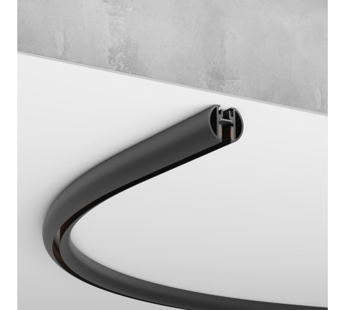 Mini Magnetic Шинопровод накладной Round черный Ø900 мм 85167/00