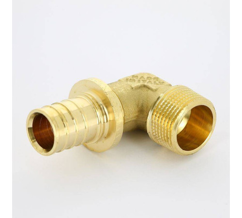 Угол аксиальный Uni-Fitt 25x3/4 НР латунь 745G8300