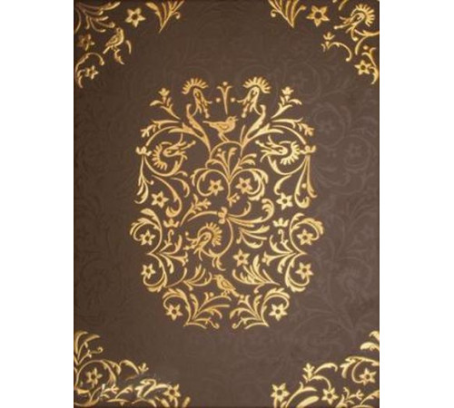 Декор Сокол Райский сад коричневый 33х44 см D621RAY6