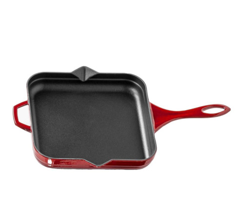 Сковорода квадратная Hascevher KTV 2828 Red 28х28 см A825528