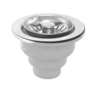 Выпуск для мойки McAlpine 113 мм 1 1/2 с фильтр-пробкой хром MRSKW7