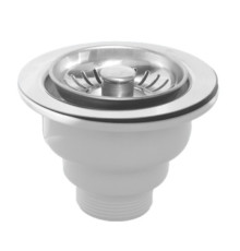 Выпуск для мойки McAlpine 113 мм 1 1/2 с фильтр-пробкой хром MRSKW7