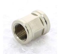 Муфта резьбовая Uni-Fitt никелированная ВР 3/8 602N1100