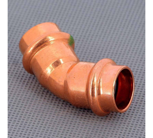 Угол пресс 45° Viega Profipress 18 мм медь 292416