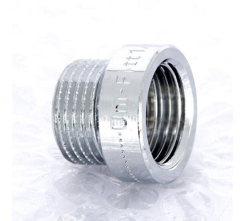 Удлинитель НВ хромированный Uni-Fitt 1/2 x 10 мм 657C2010