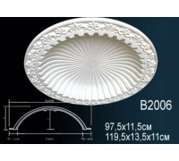 Купол потолочный Perfect B2006 полиуретан B2006