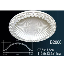 Купол потолочный Perfect B2006 полиуретан B2006