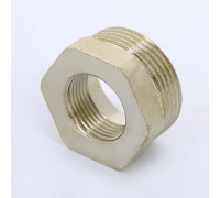 Футорка никелированная Uni-Fitt 1 1/4x3/4 НВ 604N5300