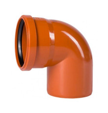 Отвод канализационный Ostendorf KG 110x87° 220240