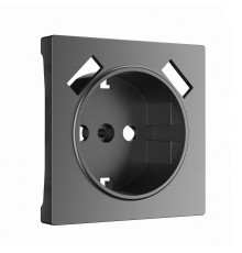Накладка для розетки USB(графит матовый) W1179564