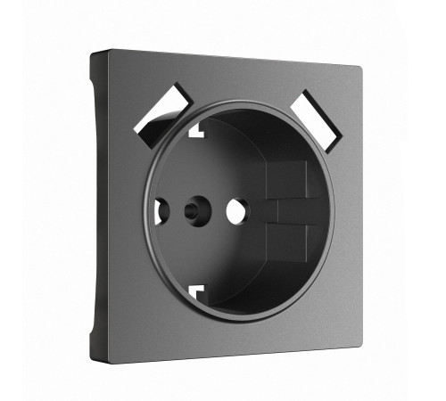 Накладка для розетки USB(графит матовый) W1179564