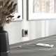 Накладка для розетки USB(графит матовый) W1179564