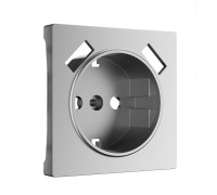 Накладка для розетки USB (серебряный матовый) W1179565