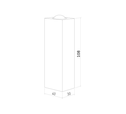 Настенный светодиодный светильник Petite LED 40110/LED белый
