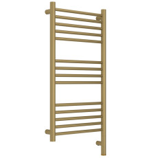 Полотенцесушитель электрический Сунержа Богема 3.1 прямая 40х80 см правое подключение золотой шёлк матовый 32-6005-8040