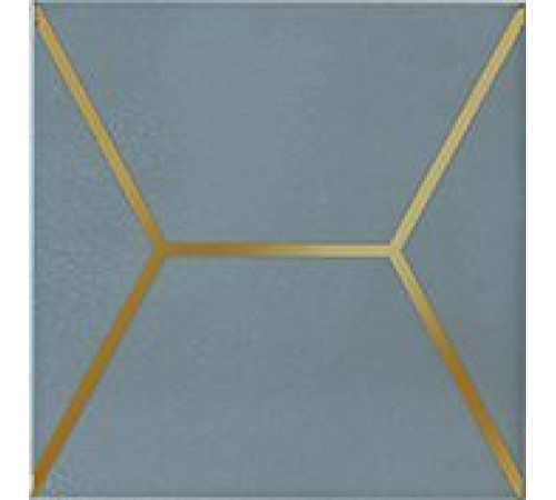 Декор Kerama Marazzi Витраж голубой 15х15 см OP\E181\17067