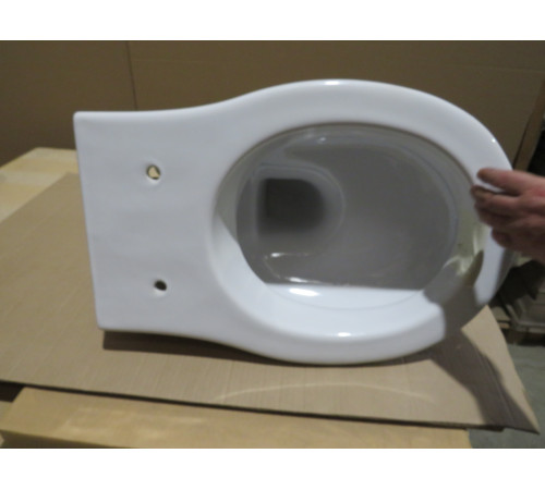 Унитаз подвесной GSI Classic 550х370 мм белый глянцевый 871211_УЦ/3