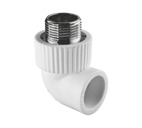 Угольник TEBO PP-R комбинированный 20 мм x 3/4 НР 1309150