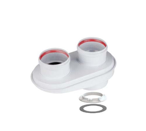 Адаптер моноблочный с фланцем MIZUDO 60/100-80 мм 1310050