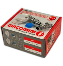 Комплект термостатический Giacomini R470 / R401TG / R15TG угловой 3/4 с увеличенным проходом R470FX054