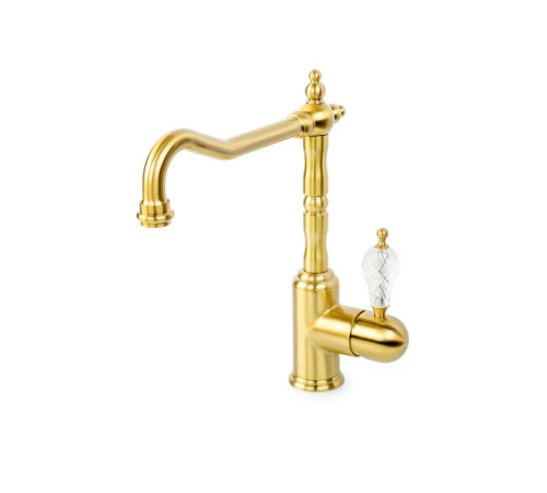 Смеситель для кухни Boheme Kitchen бронза 101-CRST