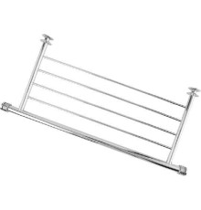 Полка для полотенцесушителя Сунержа прямая 4 перекладины 538x240 мм без покрытия 00-2012-4470